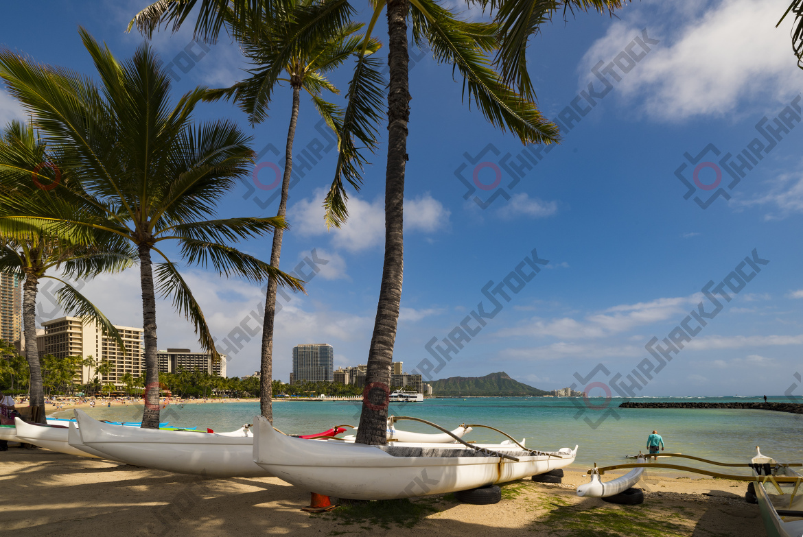Catamarans on the beach